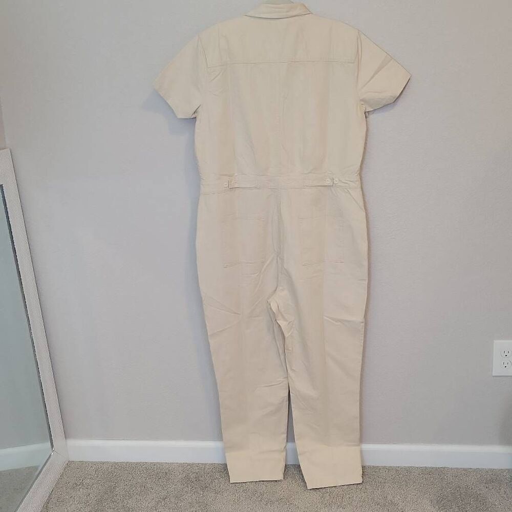 Outerknown S.E.A Suit Jumpsuit Women's Beige Size XL - Picture 3 of 8